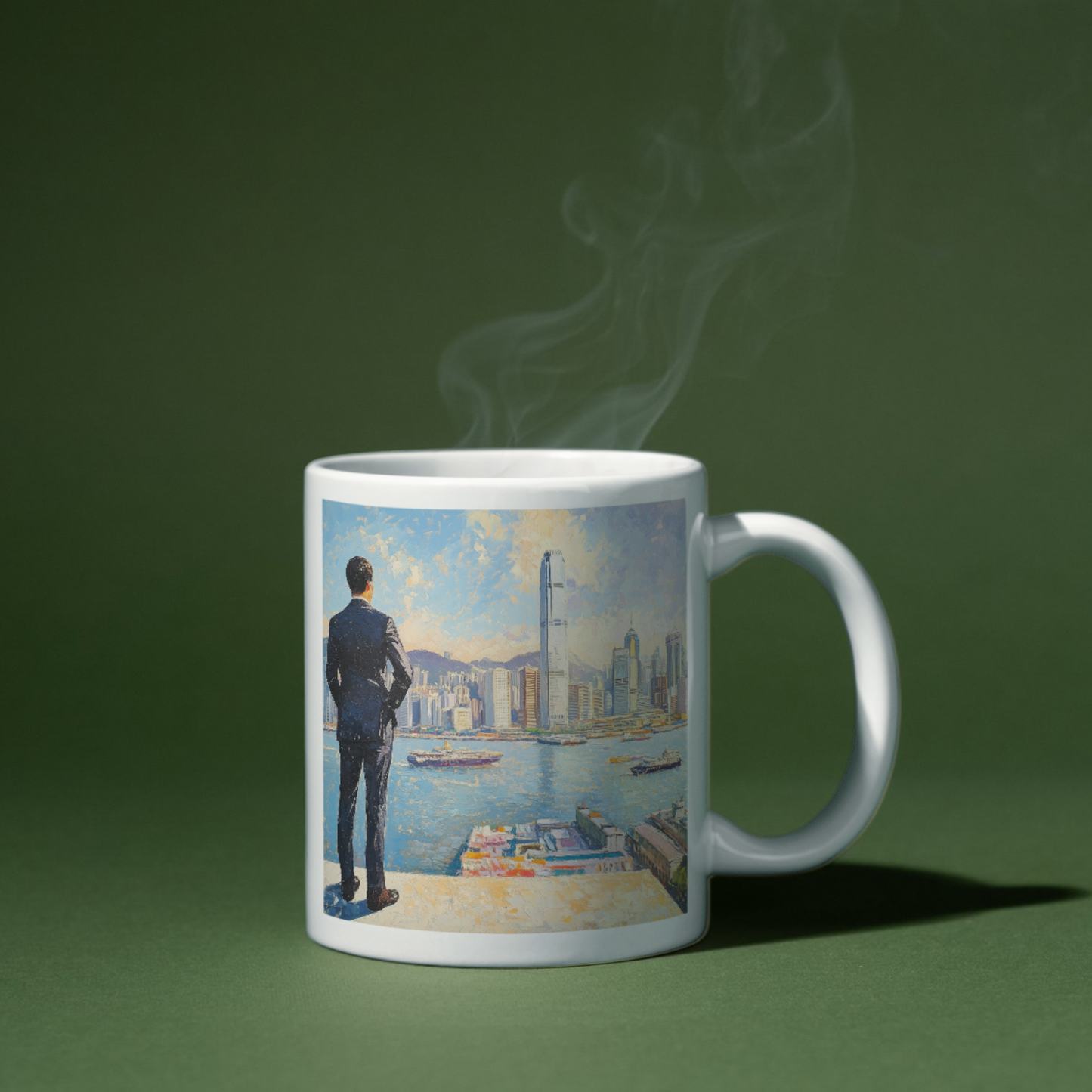 「Finance Bro: Peak Performance」金融才俊咖啡杯