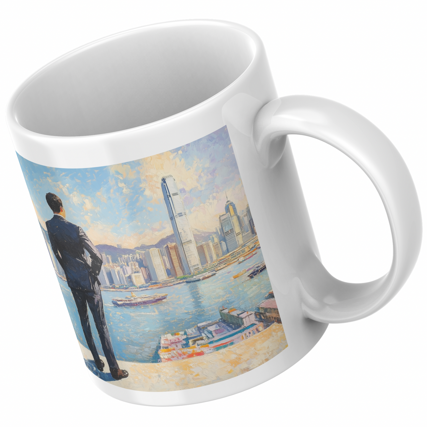 「Finance Bro: Peak Performance」金融才俊咖啡杯